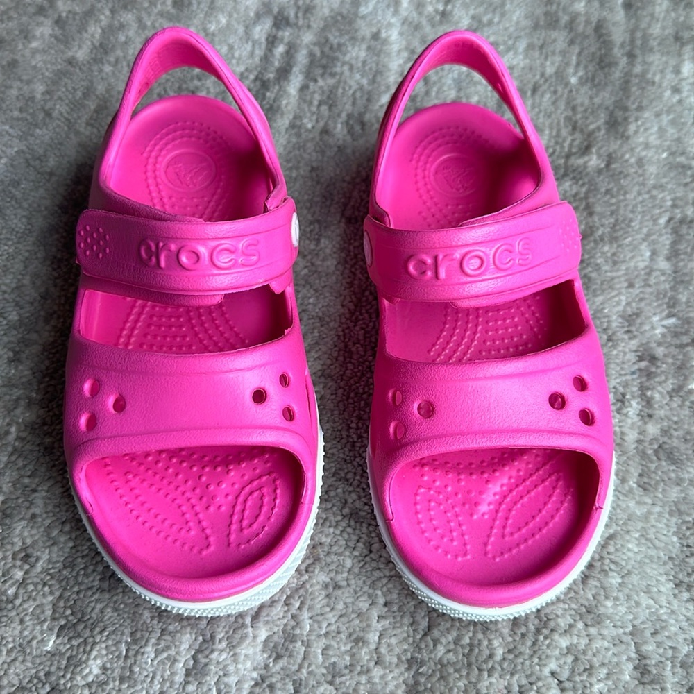 Girls crocs sandals - size 12